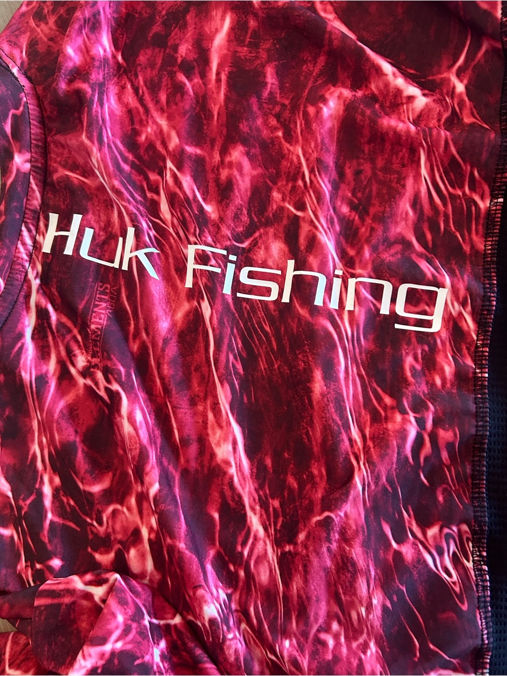 Men's Red Performance fishing / Swim Shirt